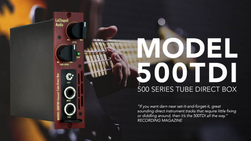 LaChapell Audio 500TDI 500 Series tube DI