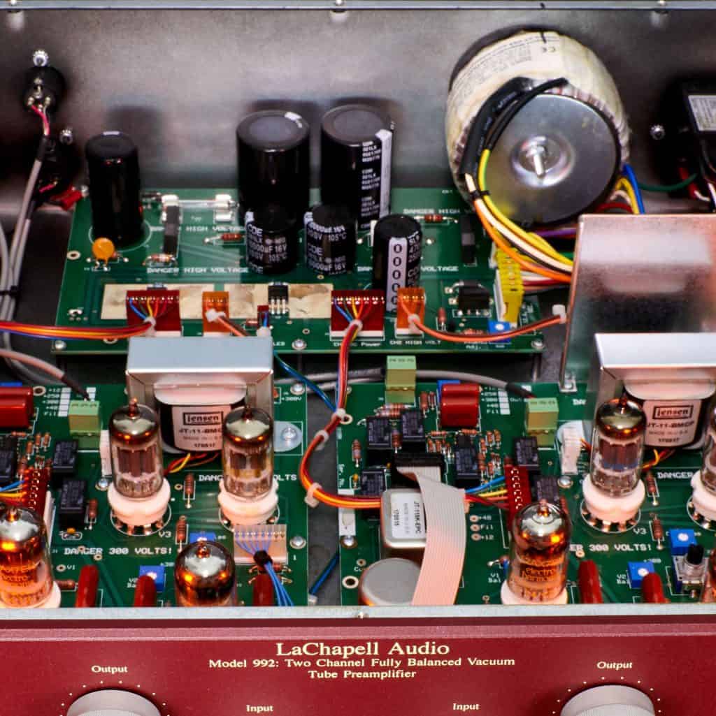 Inside View Of 992EG Tube Preamplifier