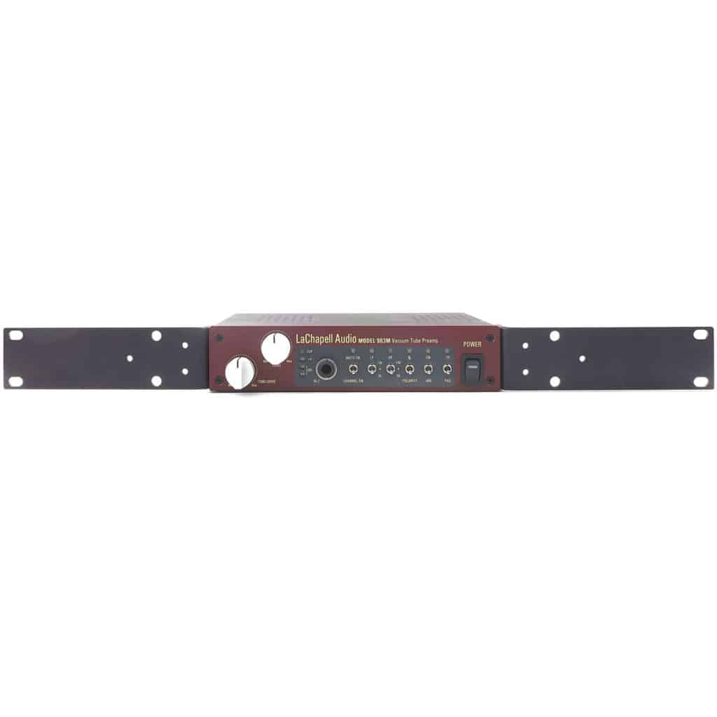 LaChapell 983M Single Channel Tube Mic Preamp - Microphone Preamplifier Rack
